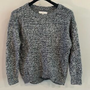 Loft multi colored chunky knit sweater